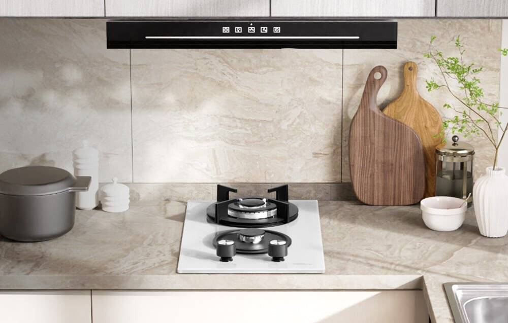 IsEasy - MGBG-312A white - ISEASY MGBG-312A Gasherd, 2 Brenner (weiß)-1