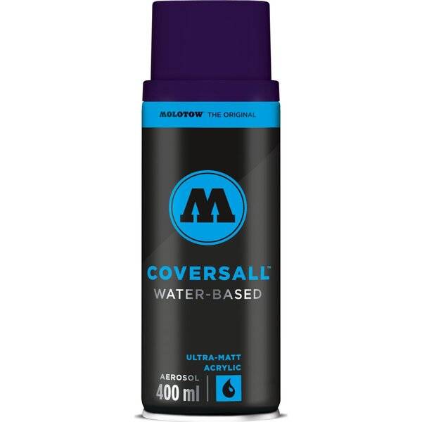 Sprühdose COVERSALL WATER-BASED 400ml, schwarzviolett-0