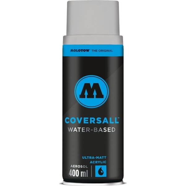 Sprühdose COVERSALL WATER-BASED 400ml, graublau hell-0
