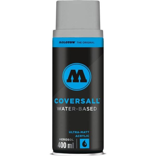 Sprühdose COVERSALL WATER-BASED 400ml, felsengrau