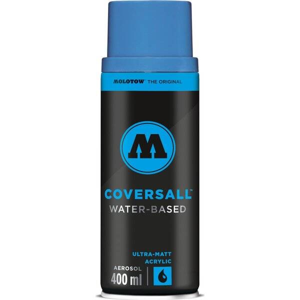 Sprühdose COVERSALL WATER-BASED 400ml, tulpenblau hell-0