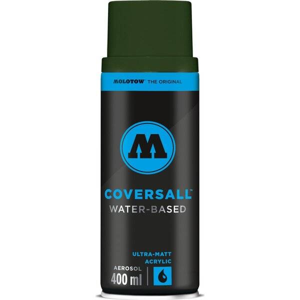 Sprühdose COVERSALL WATER-BASED 400ml, chromoxidgrün-0