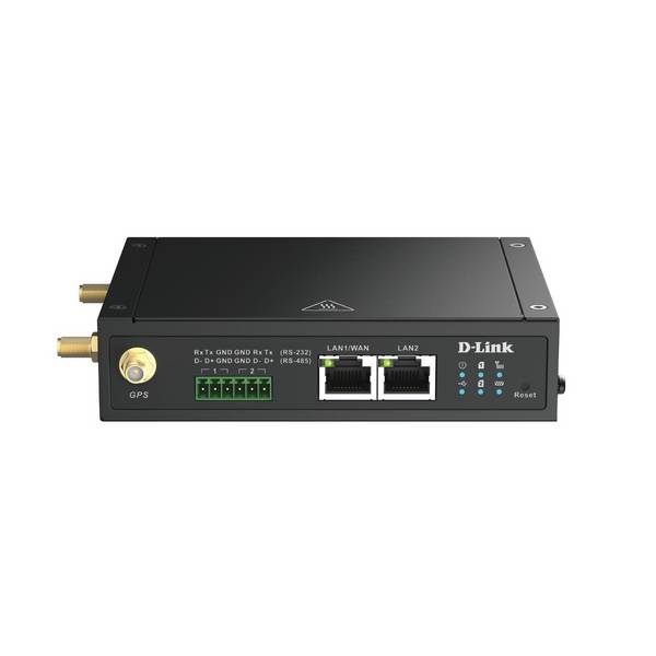 4G LTE IIoT-Gateway mit Dual-SIM, Gigabit...