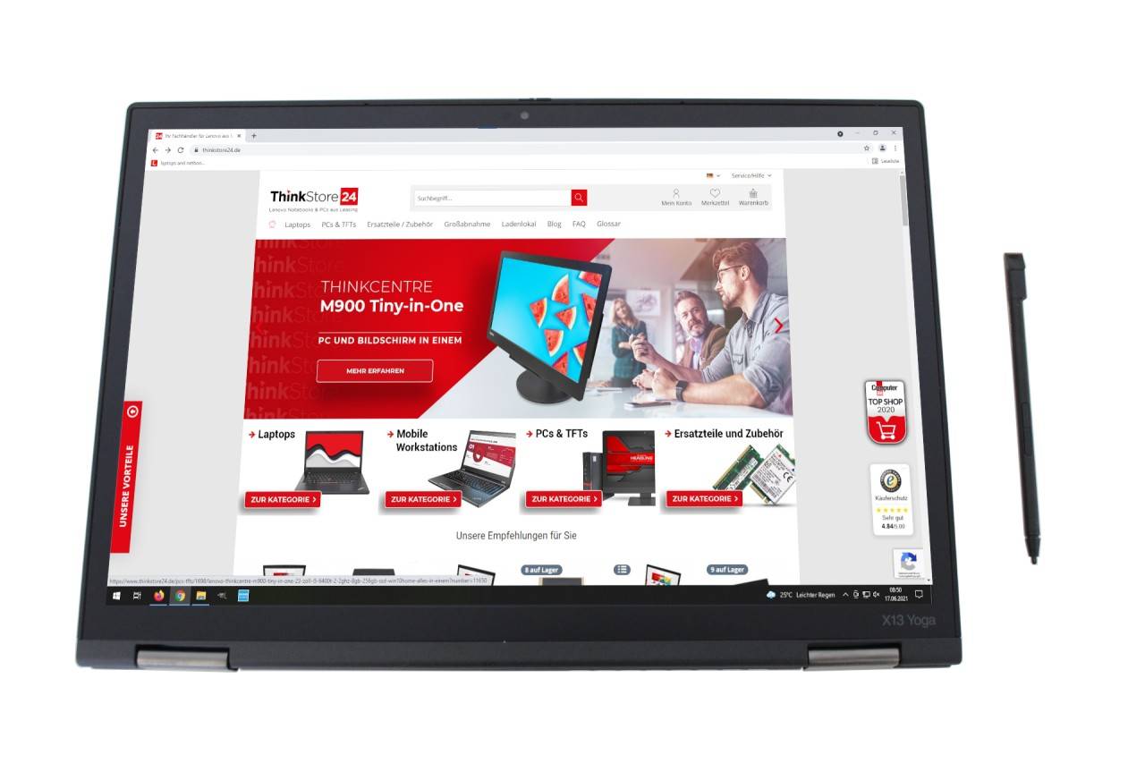 Lenovo ThinkPad X13 Yoga Gen 2 i7-1165G7 16GB RAM 512GB SSD FPR IR Touch Backlit A+-4