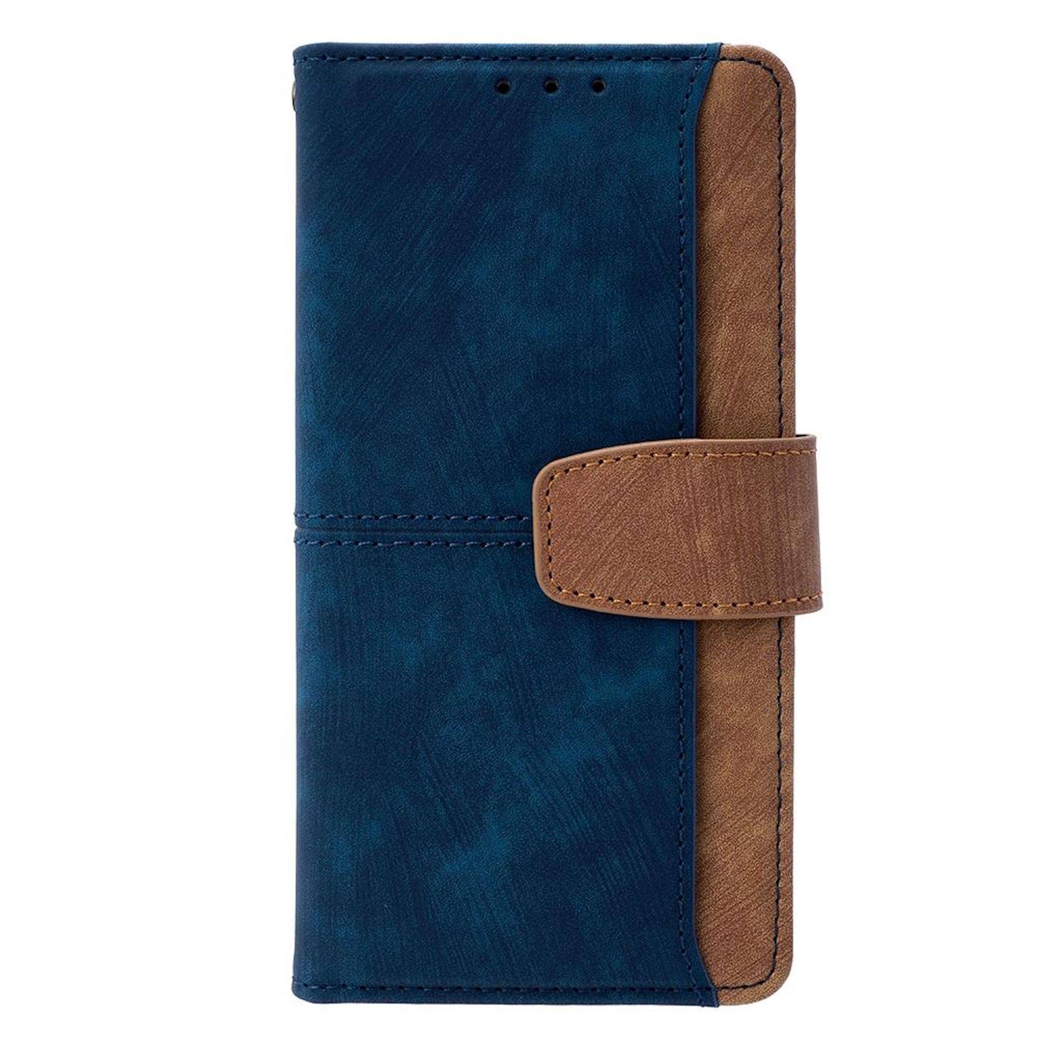 Handy Hülle Klapphülle Samsung Galaxy S26 Ultra RFID Schutz Kartenfach Blau-1