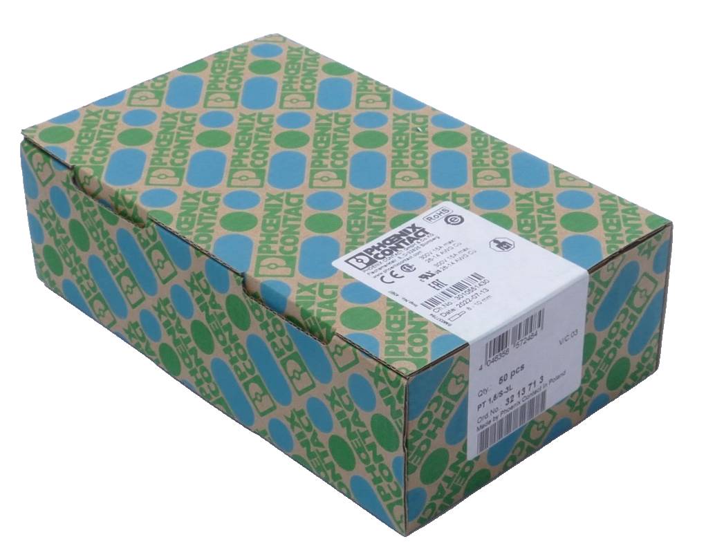 50x Phoenix Contact Mehrstockklemme 32 13 71 3 | PT 1,5/S-3L | 3213713-0