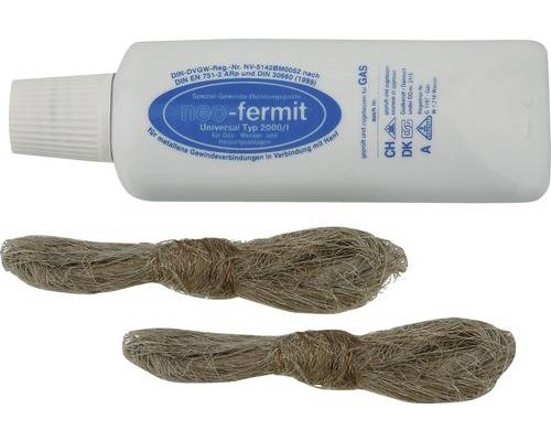 Gewinde-Dicht-Set bestehend aus Hanf und Neofermit-0