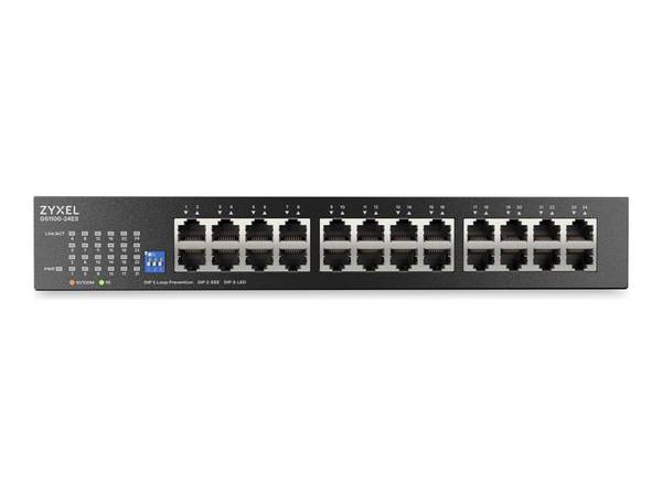 ZyXEL GS1100 Series GS1100-24ES - Switch - schlank