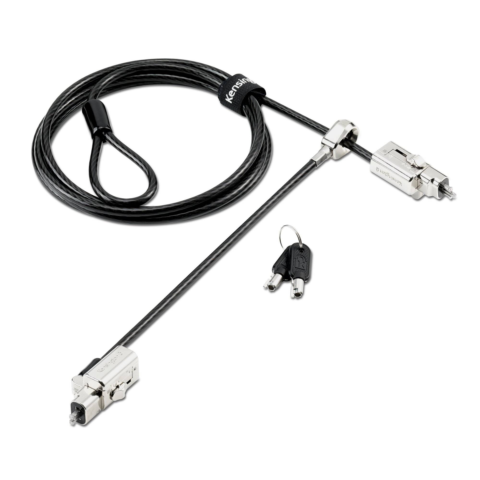 Kensington Universal 3-in-1 2.0 Keyed Laptop Lock - Twin Lockheads KD-0