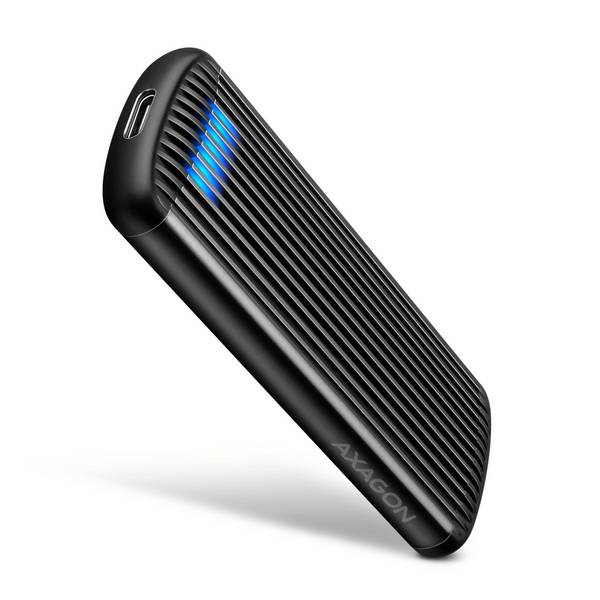 EEM2-SC Externes USB-C 10Gbps schraubenloses Metallgehäuse für M.2 NVMe SSD Fest