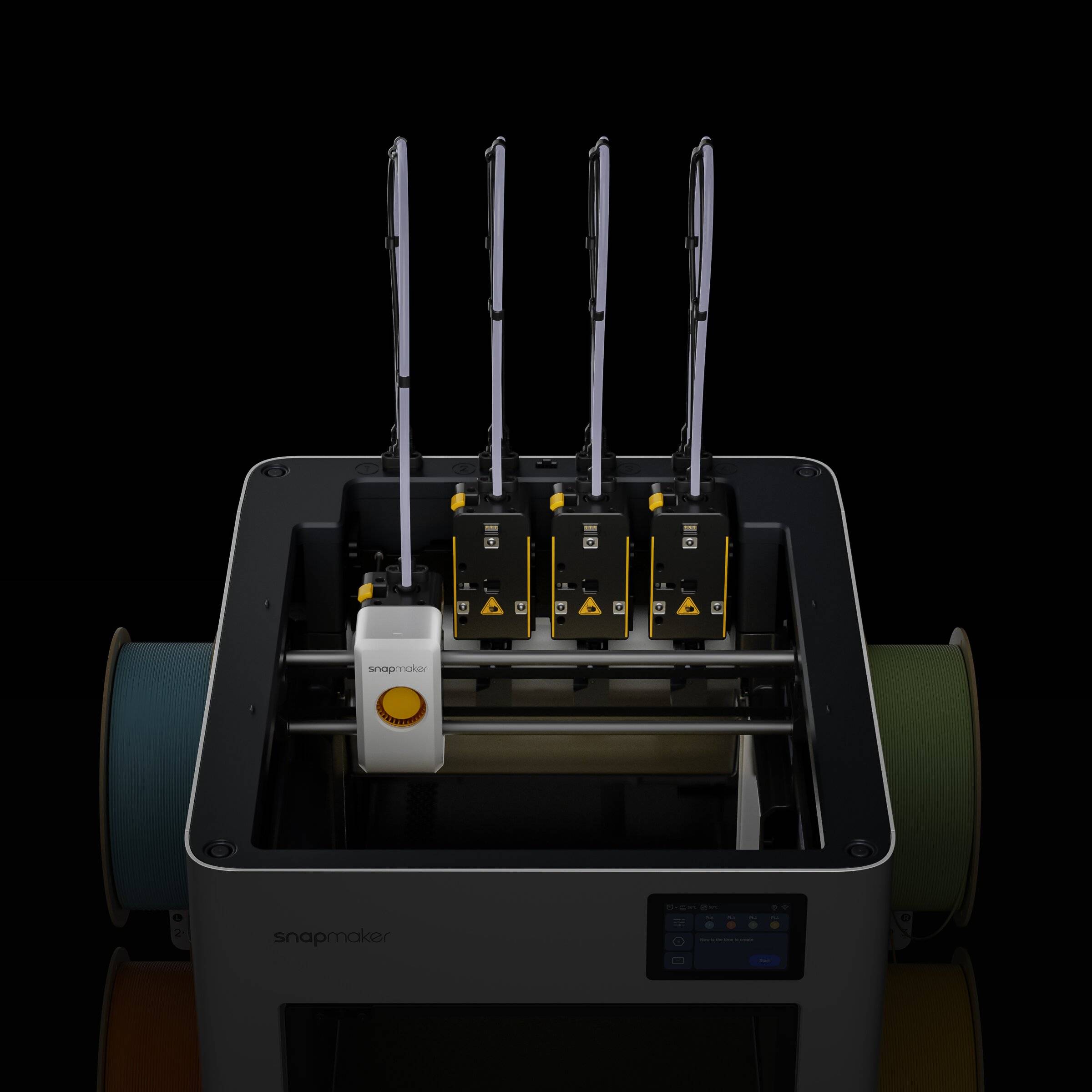 Snapmaker U1 Multicolor 3D-Drucker, 4 Toolheads, 270x270x270 mm, 500 mm/s, CoreXY-2