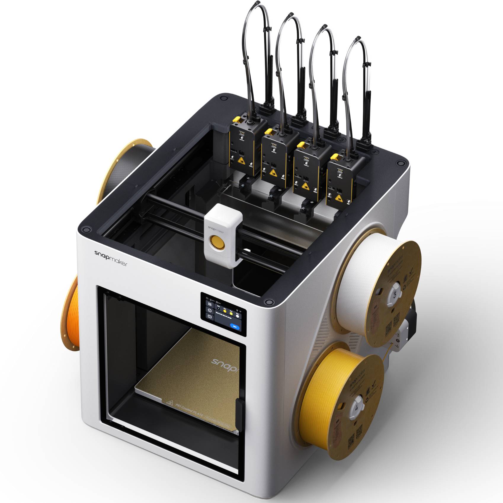 Snapmaker U1 Multicolor 3D-Drucker, 4 Toolheads, 270x270x270 mm, 500 mm/s, CoreXY-4