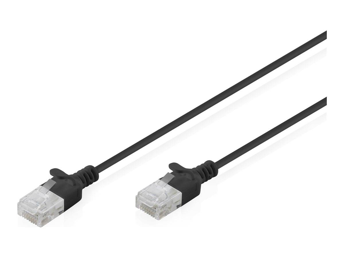 DIGITUS CAT 6 U-UTP 2m Black 10pcs Netzwerk & Smart Home Netzwerk-Zubehör Netzwerk- und DAC-Kabel-0