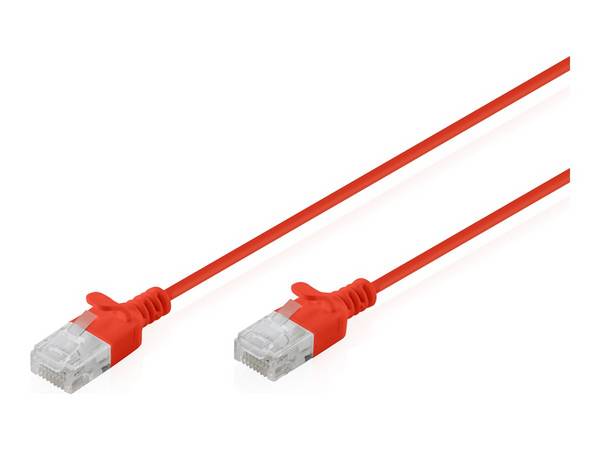 DIGITUS CAT 6 U-UTP 2m Red 10pcs Netzwerk & Smart Home Netzwerk-Zubehör Netzwerk- und DAC-Kabel