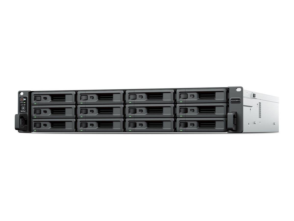 SYNOLOGY RS2423RP+II 12-BAY RS V1780B Server, Storage & USV NAS-0