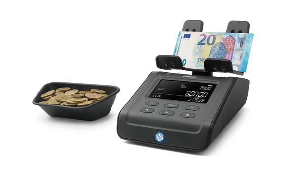 Safescan 6175 Muenz- und Banknotenwaage schwarz
