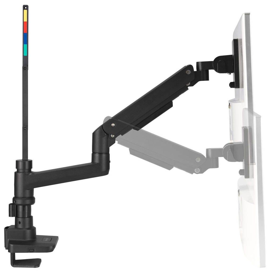 Monitor-Halterung SmartFit™ Premium Heavy Duty K58273WW schwarz für 1 Monitor, Tischklemme-0