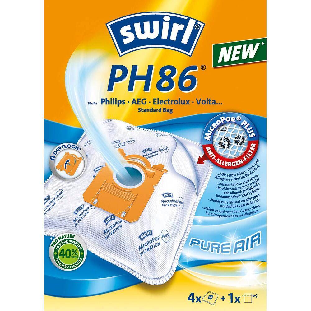 Swirl Staubbeutel PH 86/PH99EcoPor VE4-0