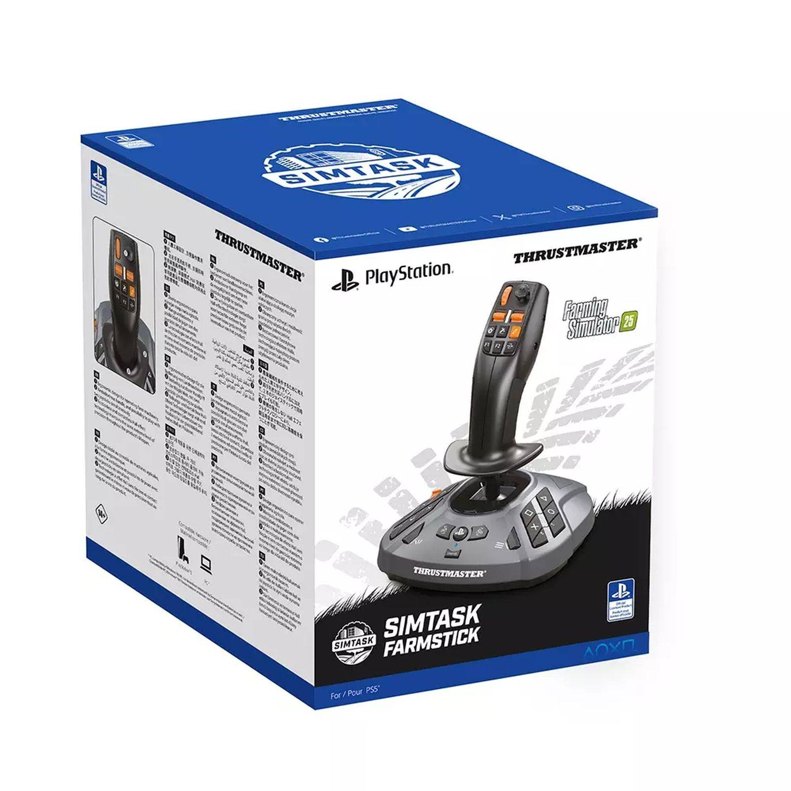 SimTask FarmStick Multifunktionaler Joystick für Farming, für PlayStation 5 und PC-2