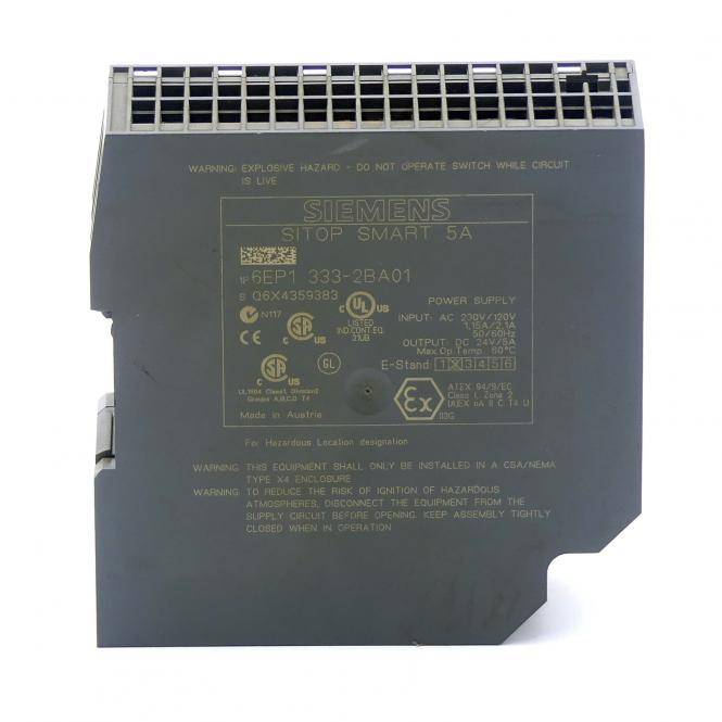 Siemens Netzgerät SITOP Smart 5A (6EP1 333-2BA01)-2