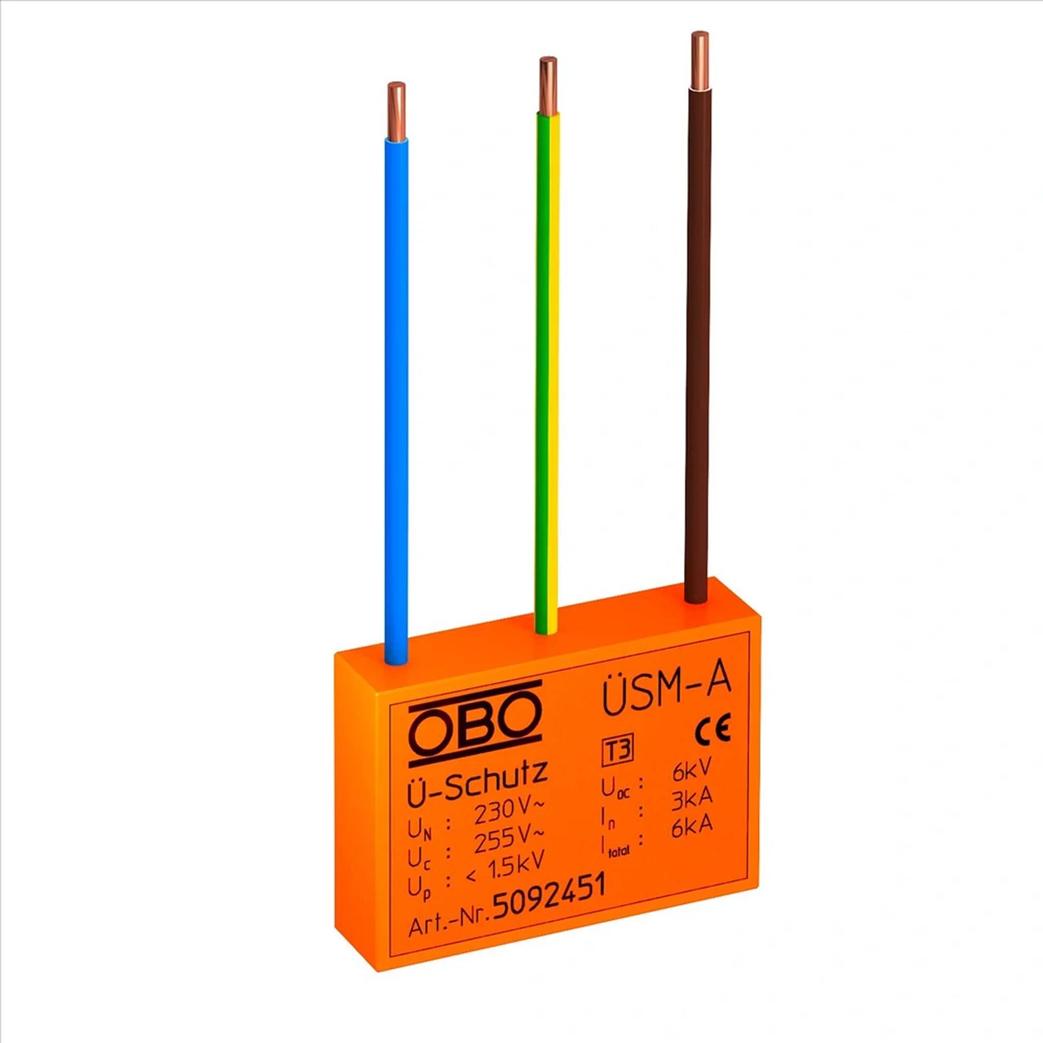 OBO Überspannungsschutzmodul, alle Installationssysteme, 255V, 1 Stk.-0