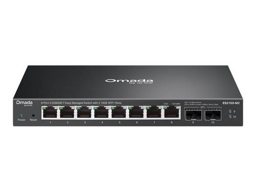 Omada ES210X-M2 8-Port 2.5G BASE-T Easy Managed Switch