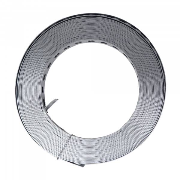 Lancelot® Montagelochband verzinkt 12mm x 10 Meter | Loch-Ø 5,5 mm-0