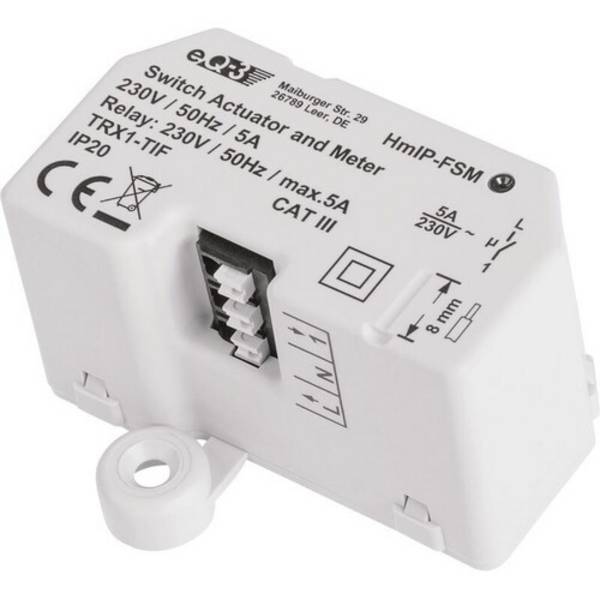 142721A0 EQ-3 Homematic Homematic IP Schalt-Mess-Aktor-Unterputz