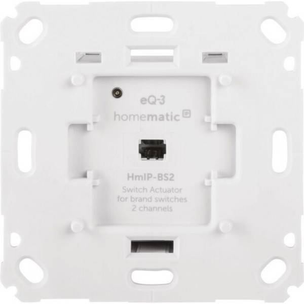 156757A0 EQ-3 Homematic Homematic IP Schaltaktor für Markenschalter-2-fach