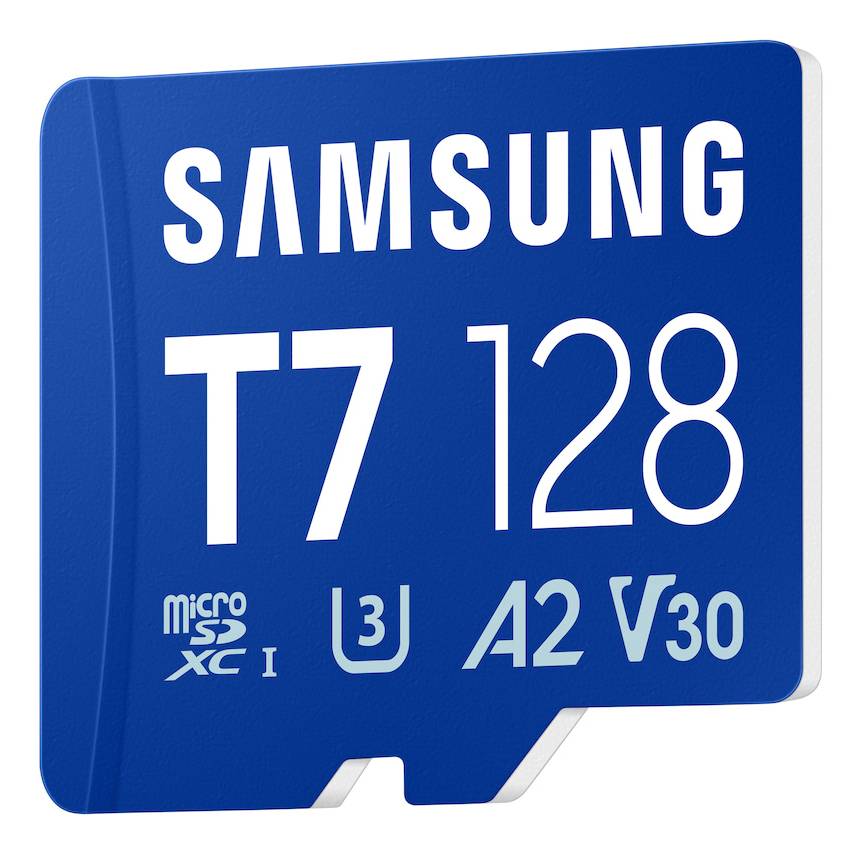 SD MicroSD Card 128GB Samsung SDXC T7 (Class10) retail-1