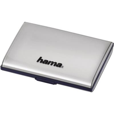 Hama 49915 Speicherkarten-Tasche SD-Karte, MMCPlus-Karte Silber