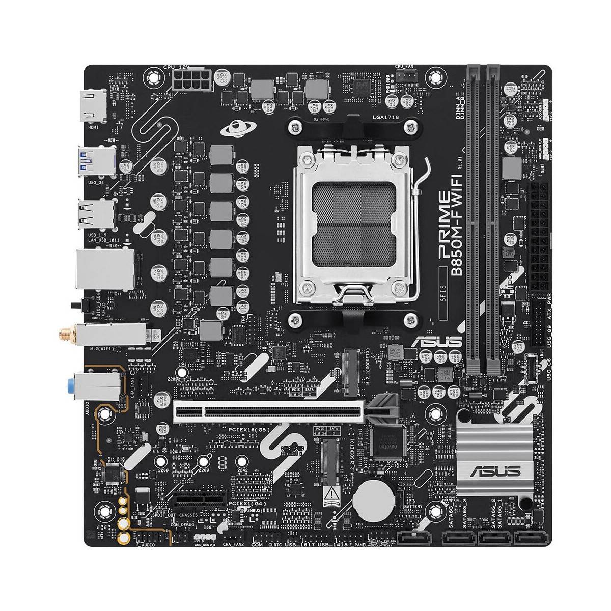 ASUS Prime B850M-F WIFI 90MB1N80-M0EAY0 - Mainboard - AMD Sockel AM5 (Ryzen Zen4)-3