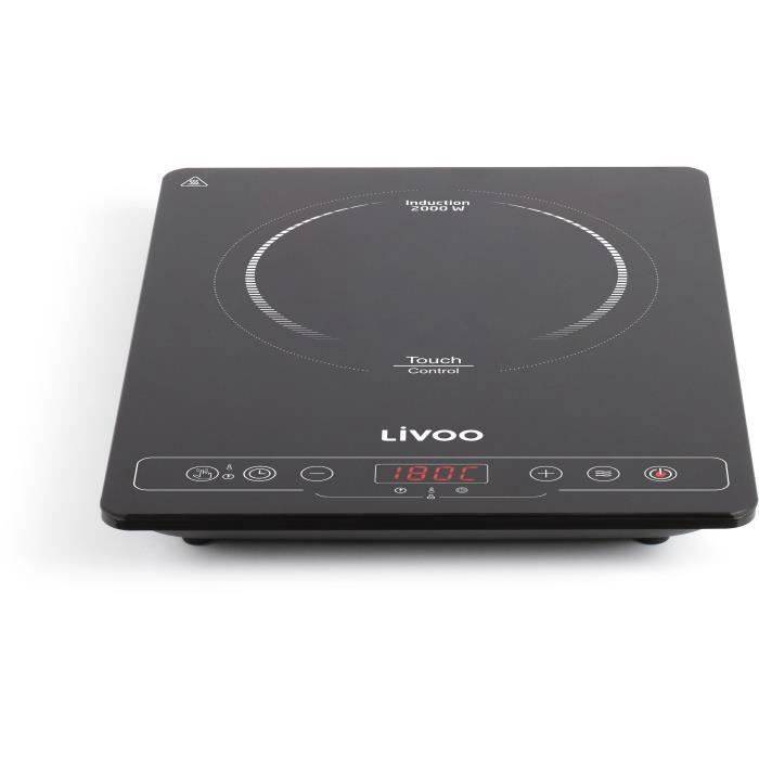 Elektrische Heizplatte Livoo DOC235 2000 W Schwarz-1