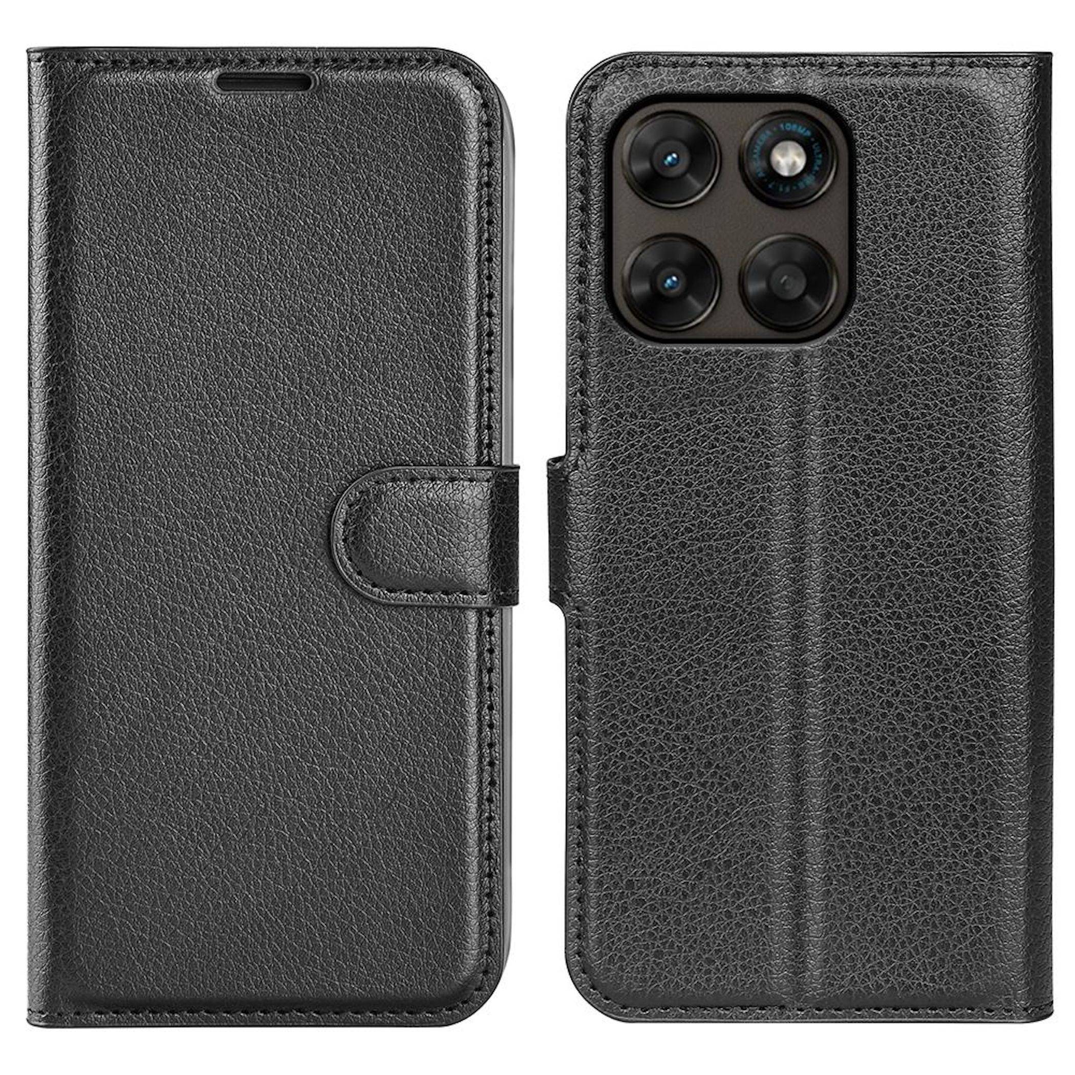 Handy Hülle Schutzglas Set für Motorola Moto G67 / Moto G77 Klapphülle 9H Glas-4