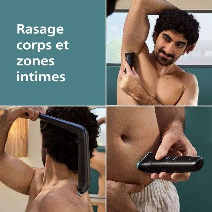 Philips 5000 series Body Groomer BG5475/15 Mit Triple Protect-Rasiersystem, Nass & Trocken, Keine Wartung – muss nicht-2