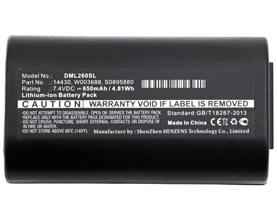 CoreParts Battery for M&DYMO Printer 4.8Wh Li-ion 7.4V 650mAh-1