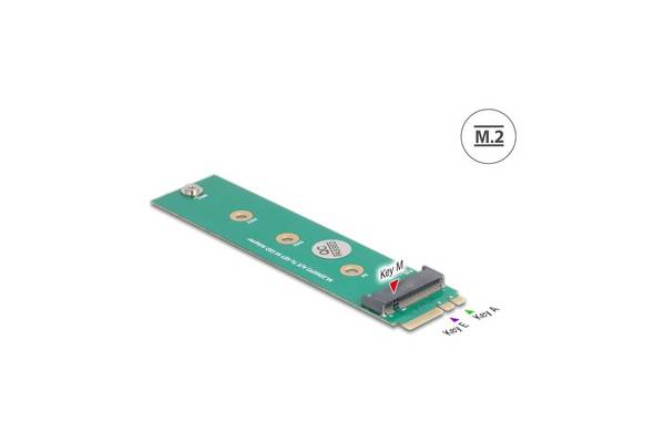 Adapter M.2 Key AE auf M.2 Key M Slot...