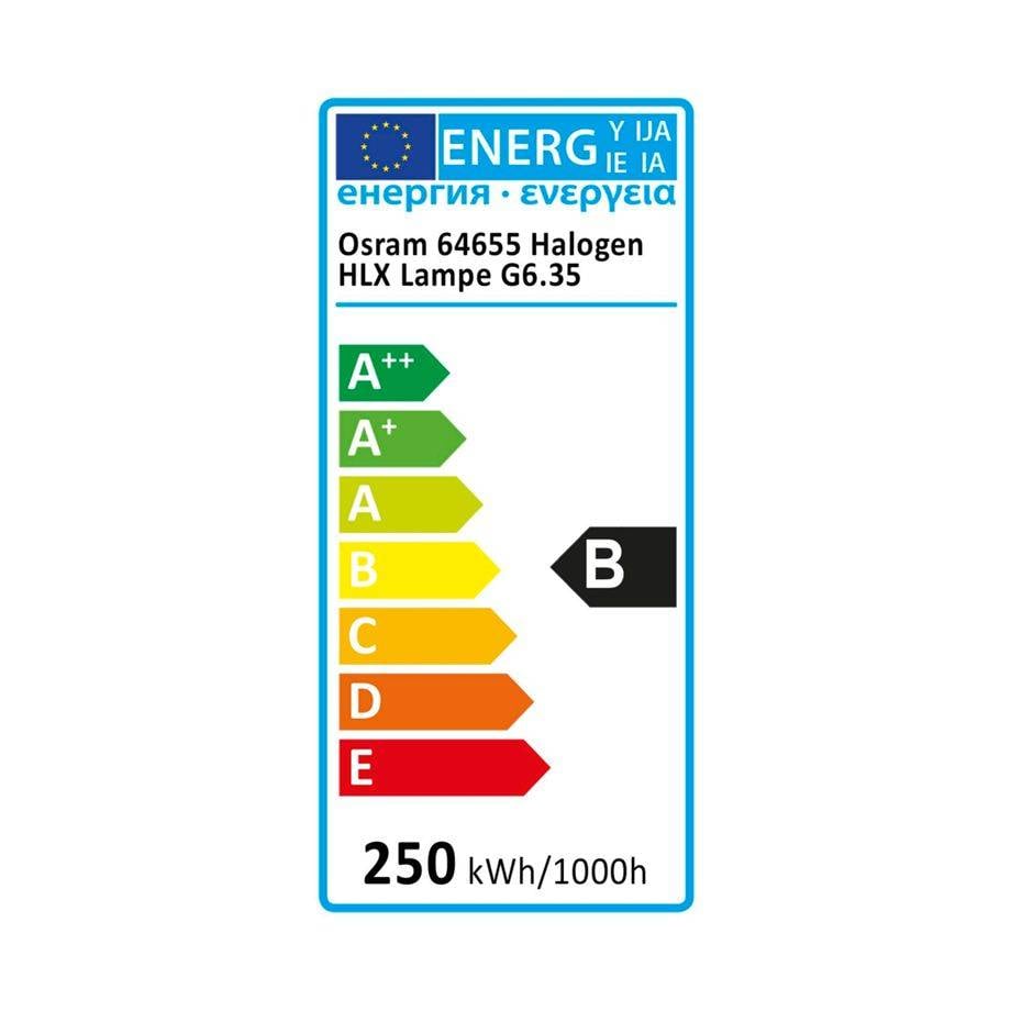 Osram NV-Glühlampe 250W 24V G6,35 o.R 64655 HLX-1