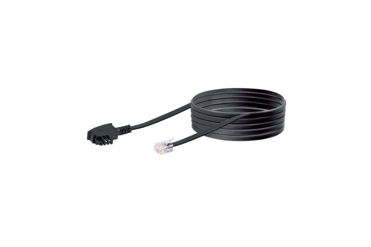 Schwaiger - Telefonkabel - TAE-F zu RJ-12 - 10 m-2