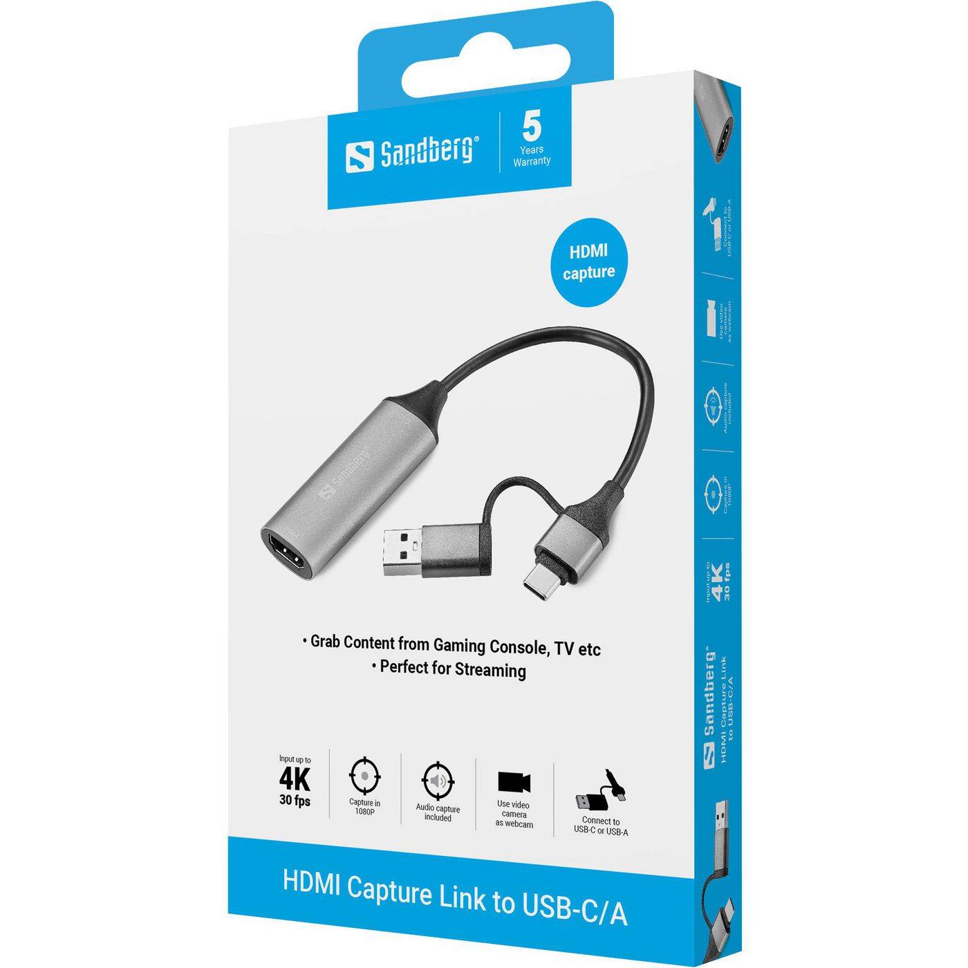 SANDBERG Videoadapter - HDMI weiblich zu 24-2