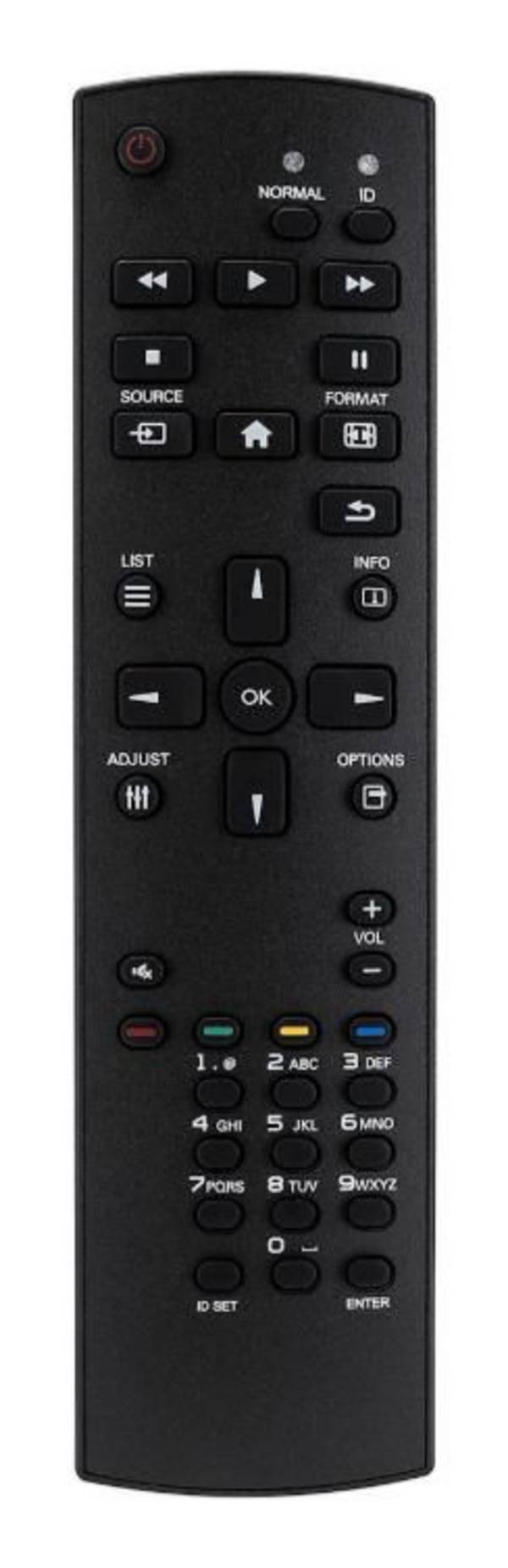 IIYAMA remote Controll RC REMOTEV09 ab 40 Multimedia-Technik Ersatzteile