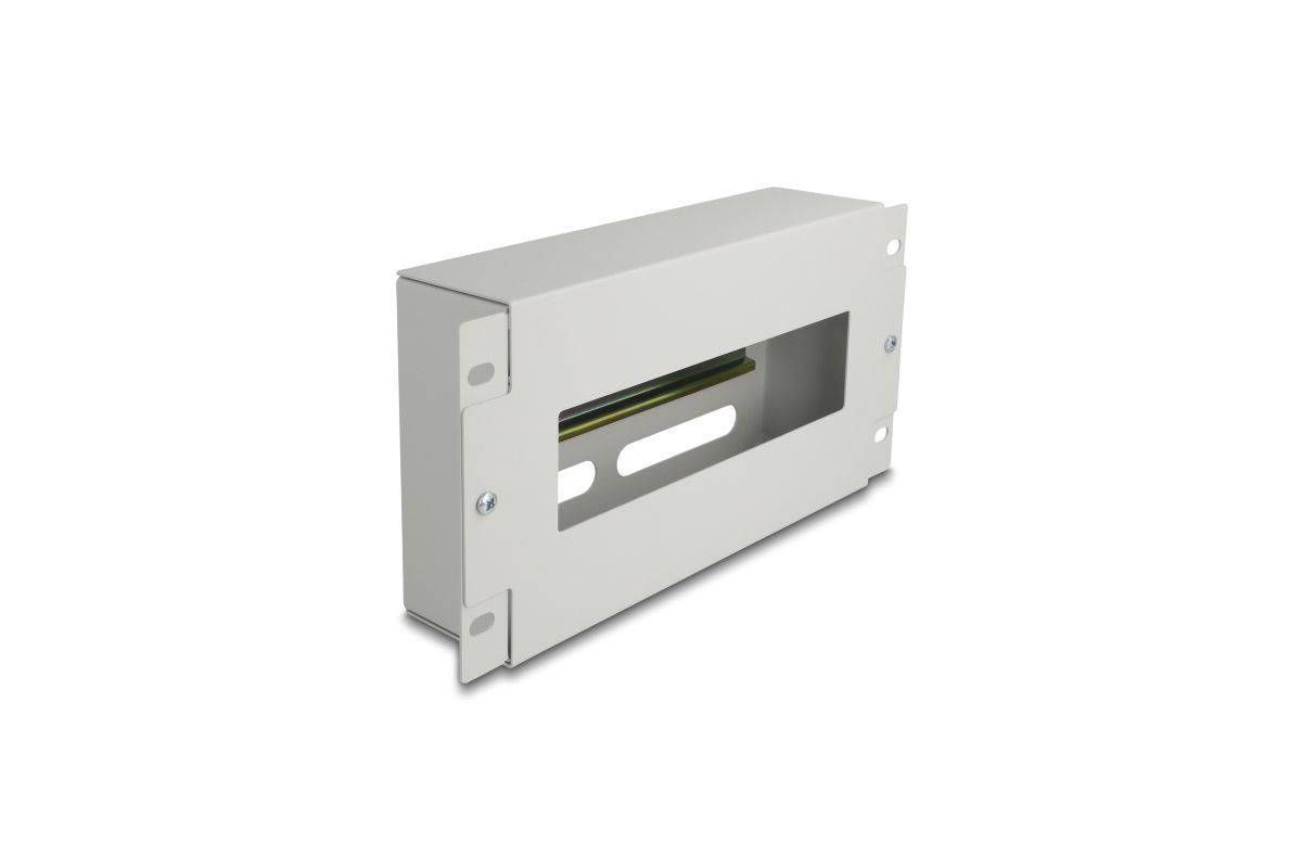 Delock Sicherungshalter-Kit - mit DIN-Schiene-0