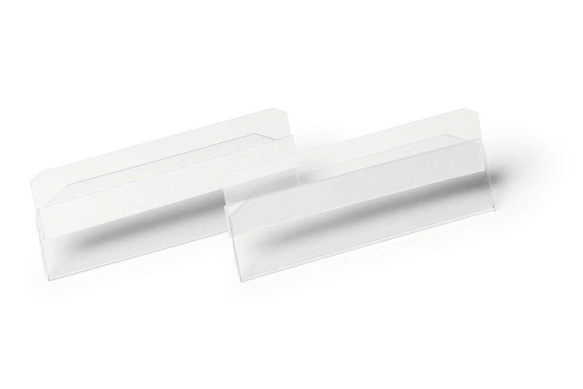 Durable Hunke & Jochheim GmbH & Co. KG Etikettentasche B100xH38mm transp.selbstkl.DURABLE 118019