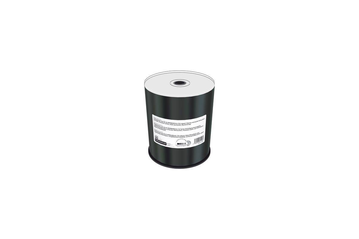 MEDIARANGE Professional Line - 100 x CD-R - 700 MB (80 Min) - 52x - weiß - bedru-1