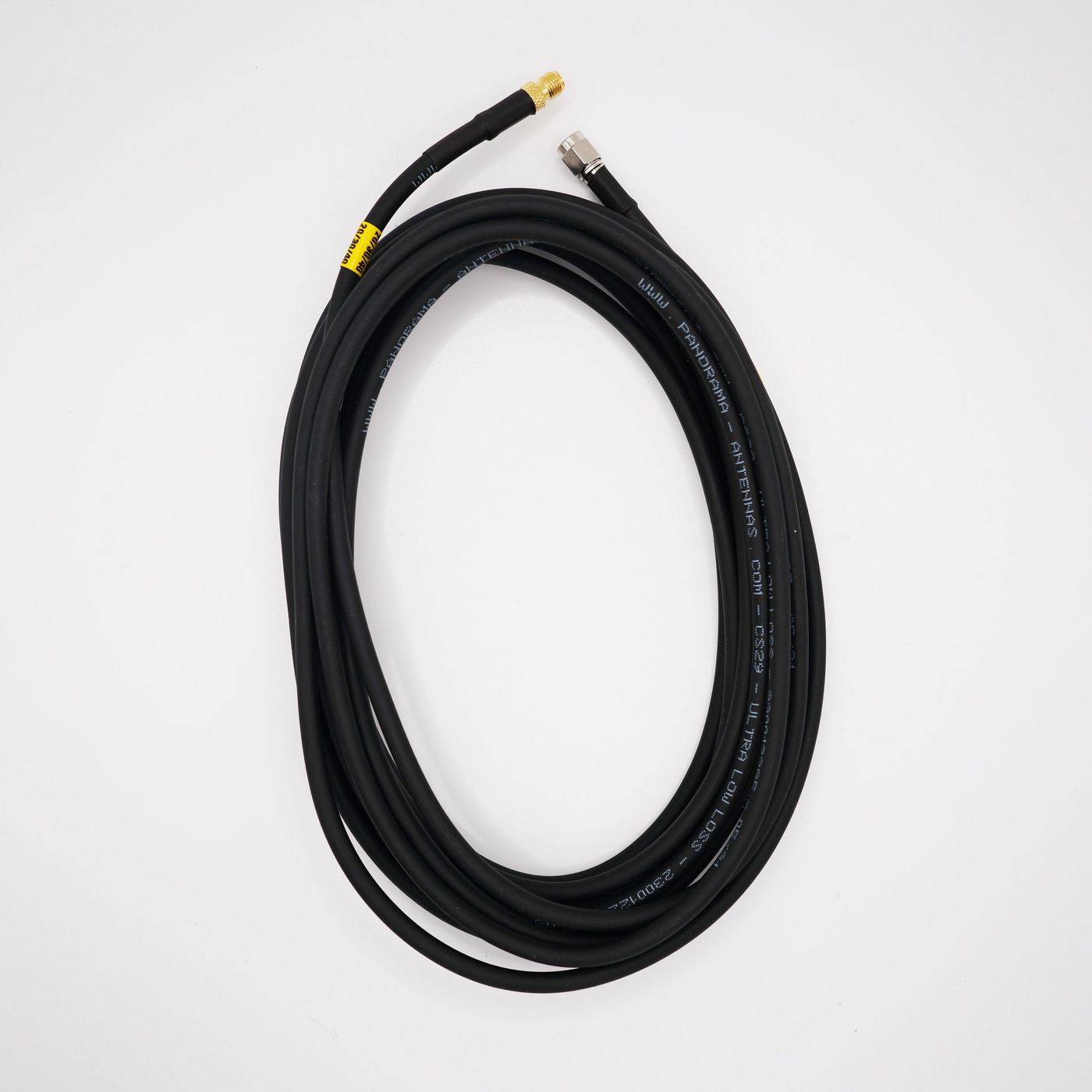 Panorama Antennas CS29 CABLE 5m SMA PLG TO SMA JACK - YEL 2G/3G/4G LABELS - Kabel-1