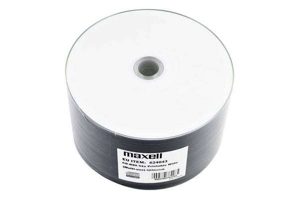 Maxell 50 x CD-R - 700 MB (80 Min) 52x - weiß