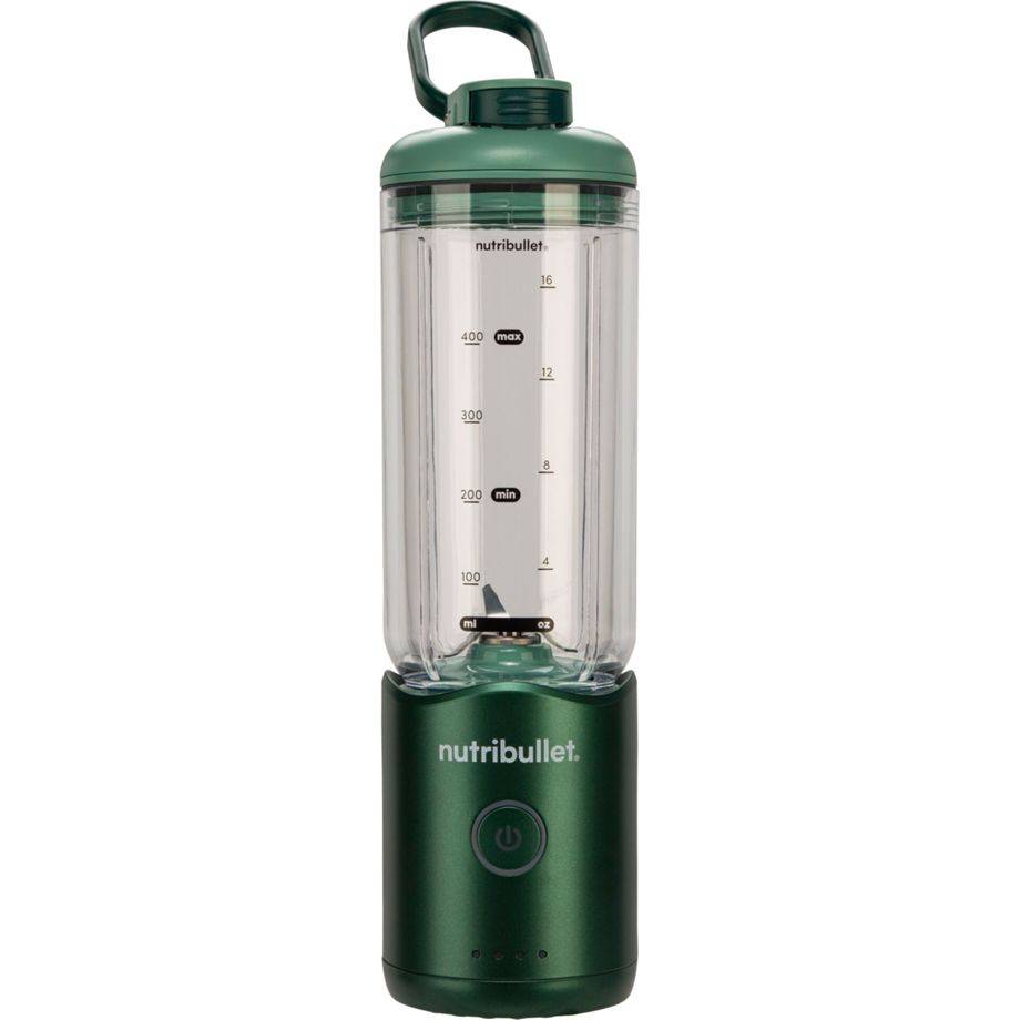 NutriBullet NBP013GR, Tragbarer Mixer, 0,59 l, Eis-Crusher, Grün-0