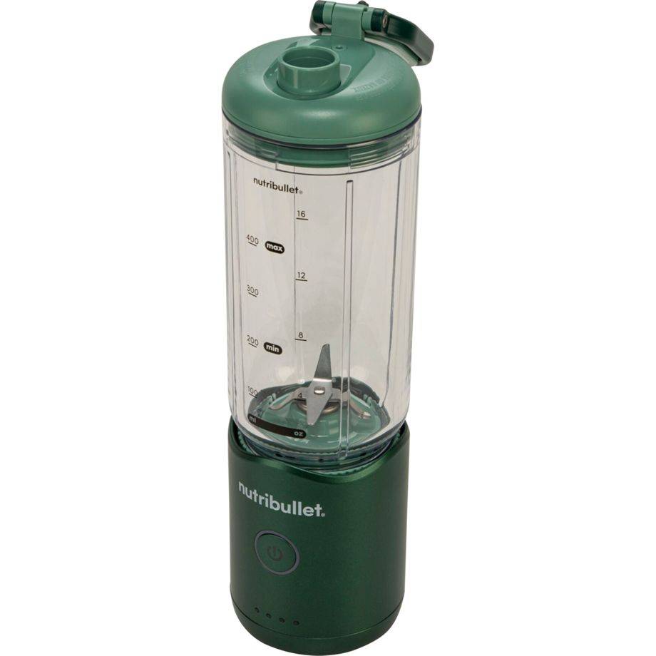 NutriBullet NBP013GR, Tragbarer Mixer, 0,59 l, Eis-Crusher, Grün-1