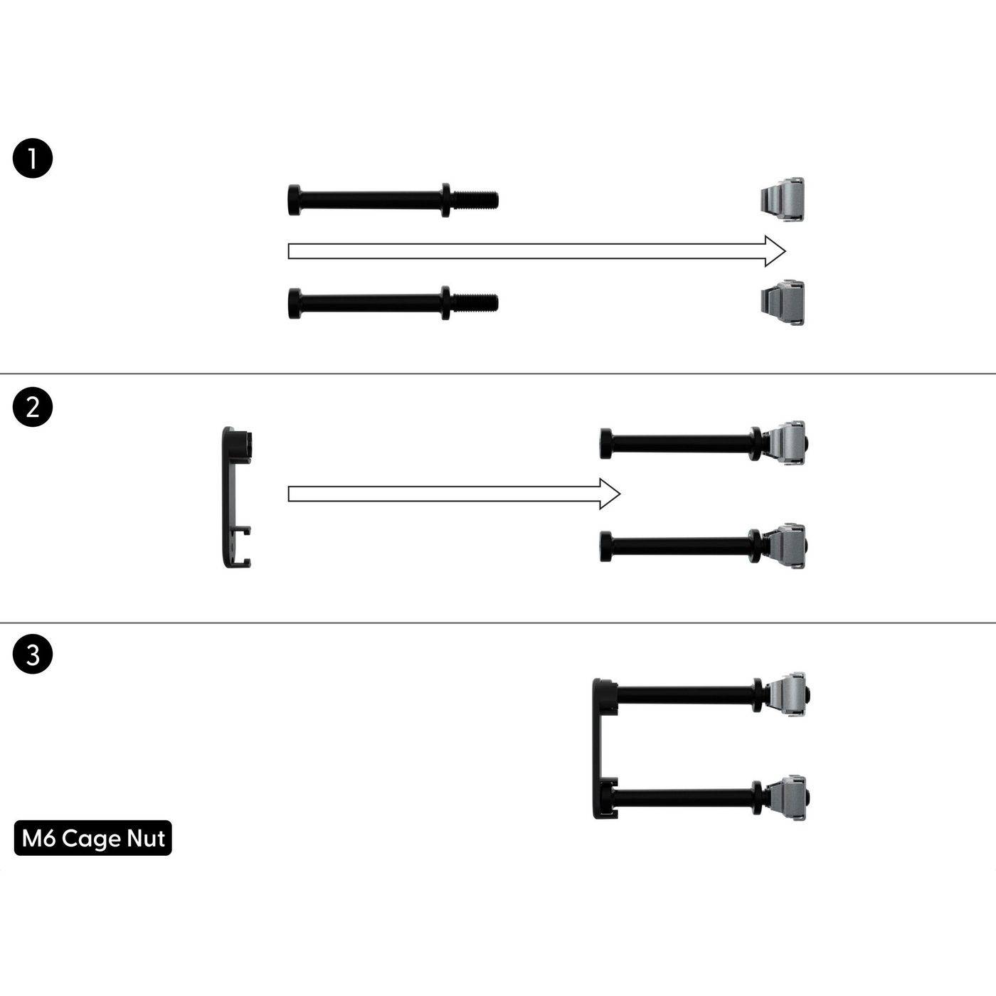 PATCHBOX Kabel - Organizer (Packung mit 24-2