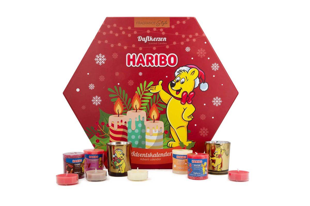 CANDLE Adventskalender Haribo Votives & Teelichter 2025 Home & Living Raumklima-0